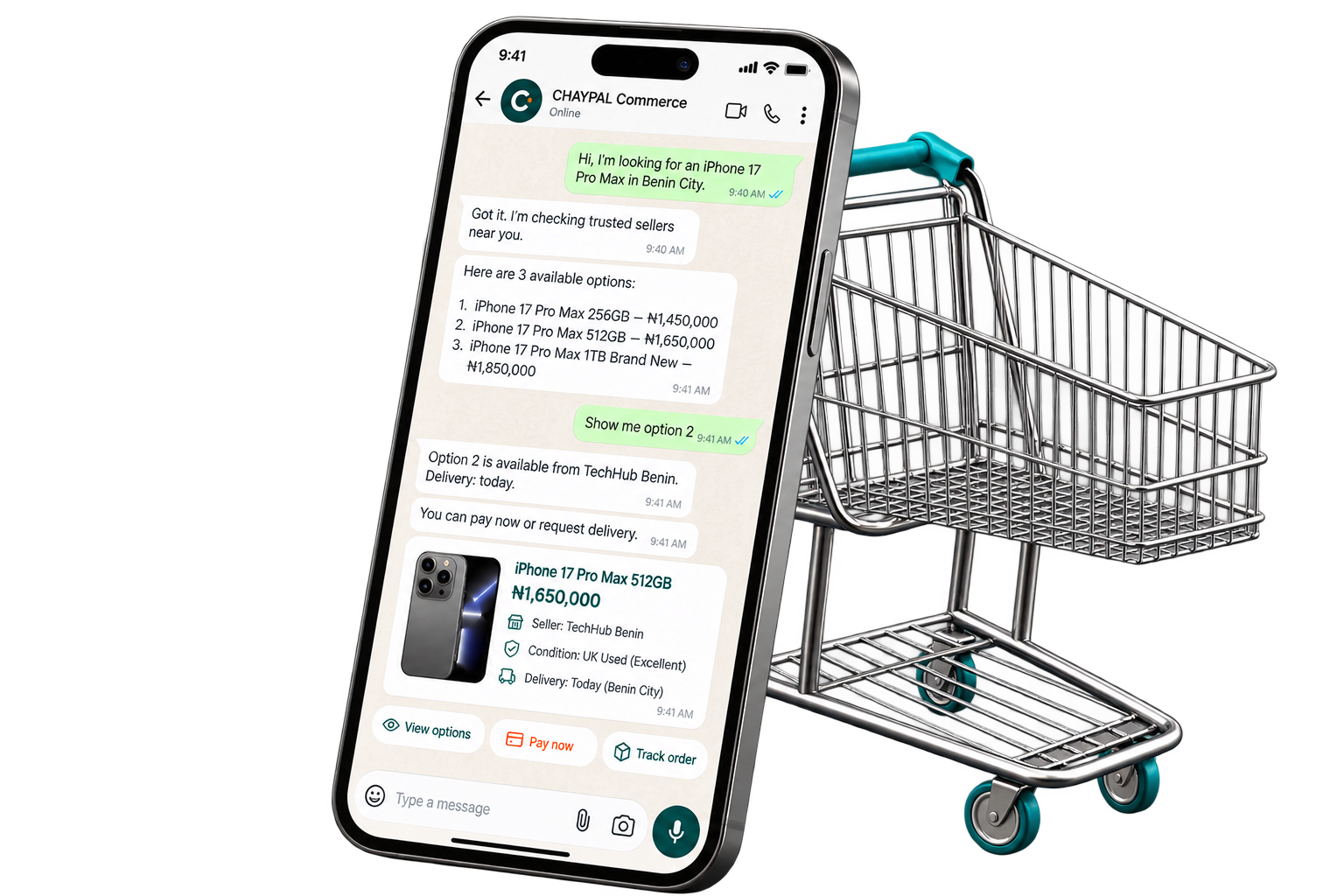 CHAYPAL commerce experience