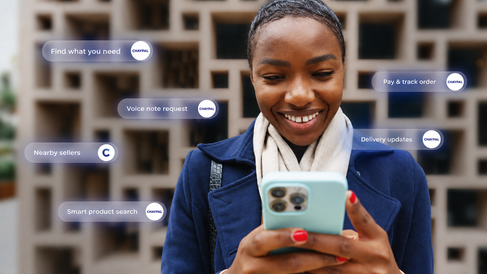 Customer service agent handling WhatsApp, Messenger, VoIP and email conversations from one workspace